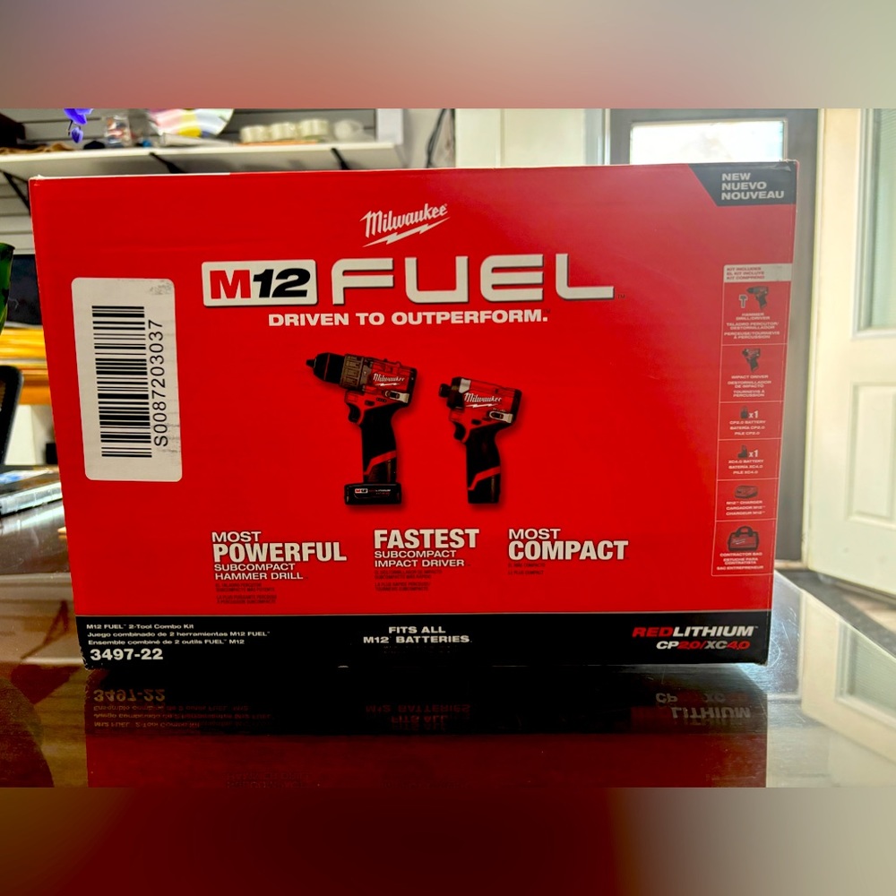M12 Fuel 2 Tool Combo Kit